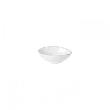 Livia Set of 6 Oval Bowls D10cm, Gloss White