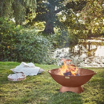 Artisan, Outdoor Firebowl, Rust