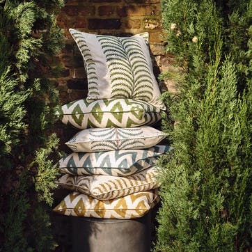 Zacke Outdoor Cushion  56 x 56cm, Seafoam