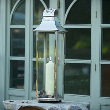 Tonto Lantern H100cm, Silver
