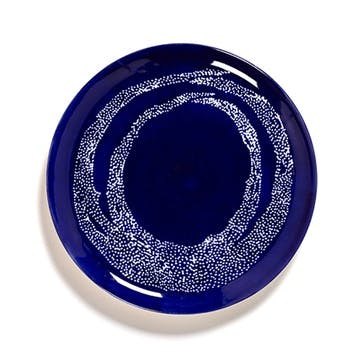 Ottolenghi, Set of 2 Large Plates, Blue and White