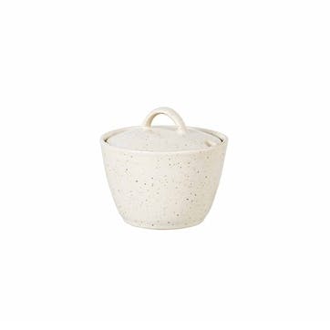 Nordic Vanilla Sugar Bowl D10.5cm, Off White