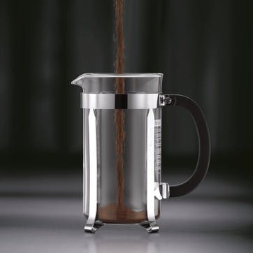 Caffettiera, 8 Cup Coffee Maker, 1 Litre, Black
