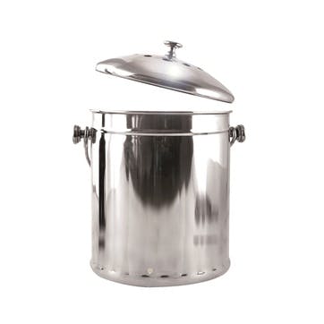 Deluxe Stainless Steel Compost Pail, 4.4l
