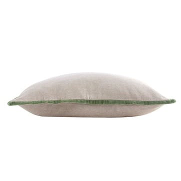 Jaipur Trim Cushion, 30 x 50cm, Jade