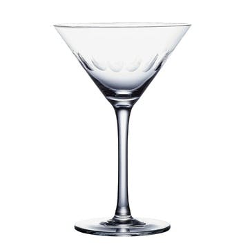 Lens Set of 2 Martini Glasses 142ml, Clear