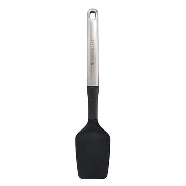 Soft Grip Spoon Spatula 30cm, Black