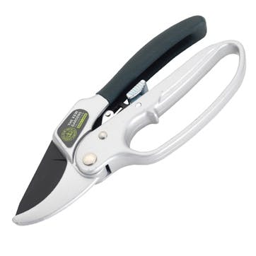 Kew Razorsharp Ratchet Anvil Secateurs