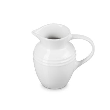 Stoneware Breakfast Jug, 600ml, White