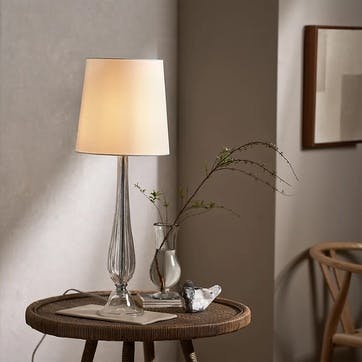Fareham Table Lamp , Clear