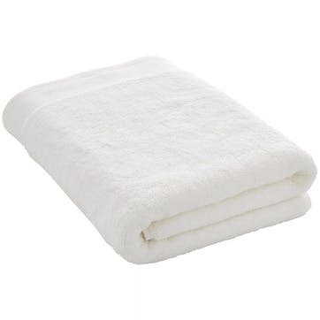 Luxury Retreat White Hand Towel