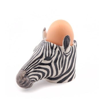 Zebra Face, Pair Of Egg Cups