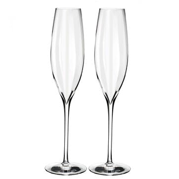 Elegance Optic Champagne Flute, Set of 2