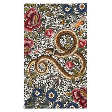 Tea Towel, Snake/Floral