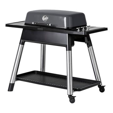 Furnace Gas Barbeque With Stand, Graphite