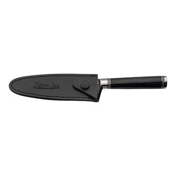 Katana Saya Pakkawood Cook's Knife 15cm Damascus Blade,