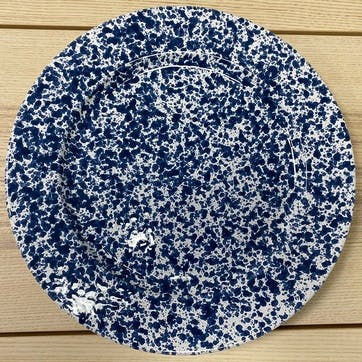 Splatter Flat Plate D31cm, Blue