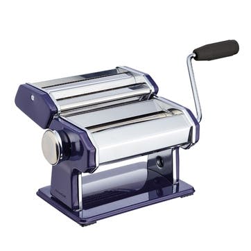 World of Flavours Stainless Steel Pasta Maker, Blue