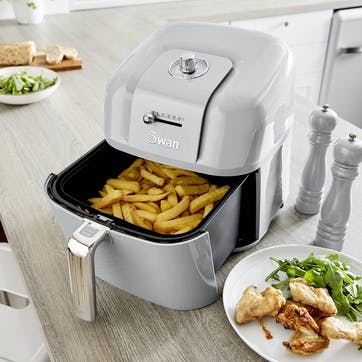 Retro Air Fryer 6L, Grey