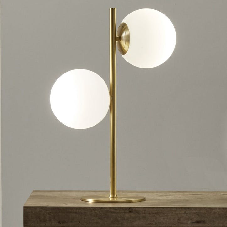 Monroe Table Lamp, Gold