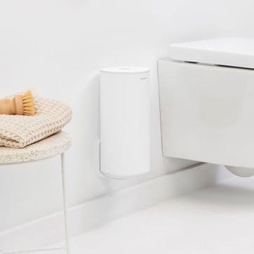 MindSet Toilet Roll Dispenser , Mineral Fresh White