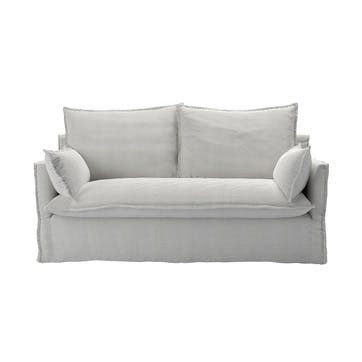 Issac Two and a Half Seater Sofa, Pumice House Basket Weave