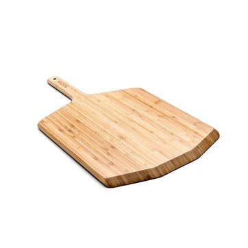 12" Bamboo Pizza Peel & Serving Board