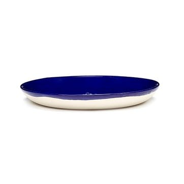 Ottolenghi Set of 2 large plates, D27, Blue And White