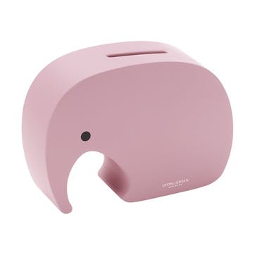 Miniphant Moneybox  H9 x W12.5cm, Strawberry Blush