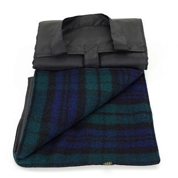 Eventer Picnic Rug 137 x 170cm, Blackwatch/Black