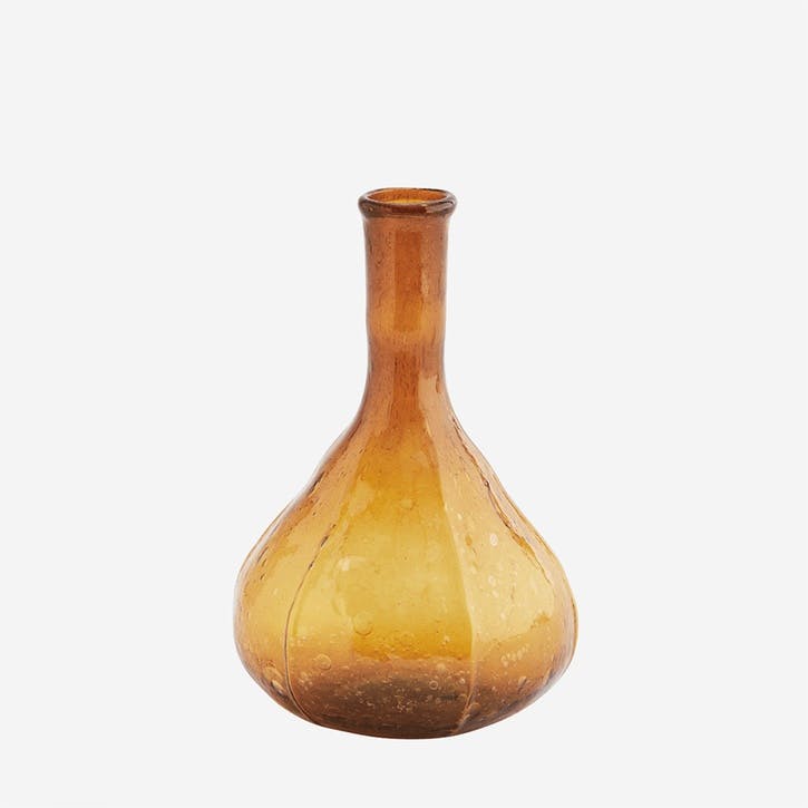 Small Amber Vase