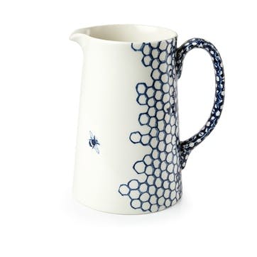 Ink Blue Pollen Tankard Jug, 1l