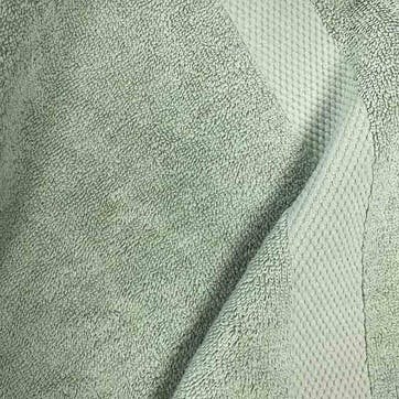 Organic 600gsm The Bath Sheet 70 x 140cm, Sage Green