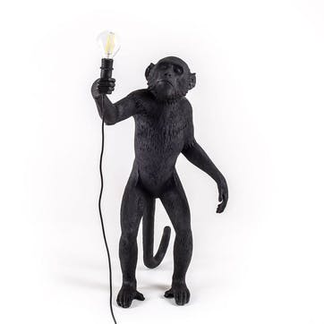 Seletti Monkey Lamp - Standing Black