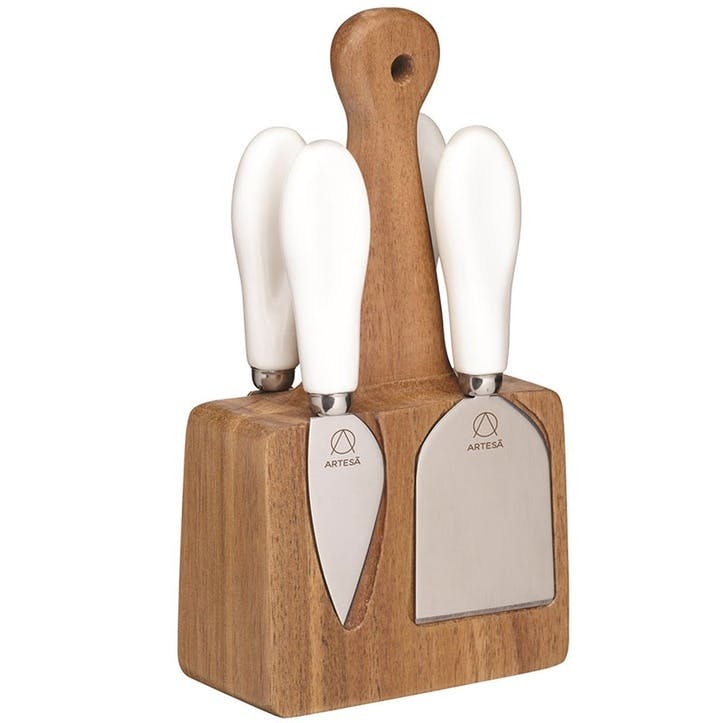 Cheese Knife Set, Kitchen Craft, Wood/Stainless Steel