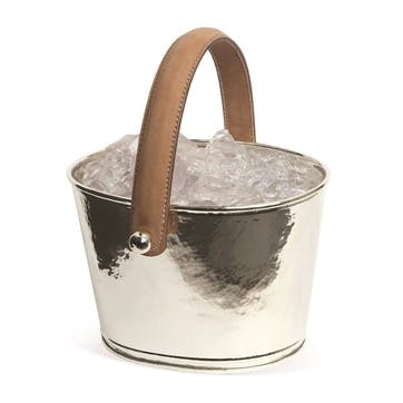 Champagne Hammered Ice Bucket