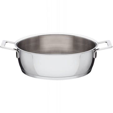 Pots & Pans Stainless Steel Low Casserole - 24cm