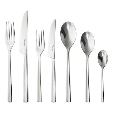 Blockley 42 Piece Cutlery Set, Stainless Steel