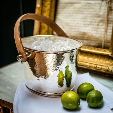 Champagne Hammered Ice Bucket