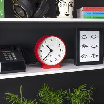 M Mantel Echo, Mantel Clock, Red