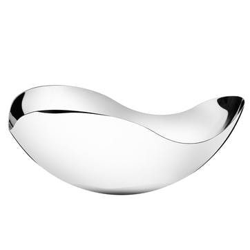 Small bowl, H14 x Dia26cm, Georg Jensen, Bloom, stainless steel