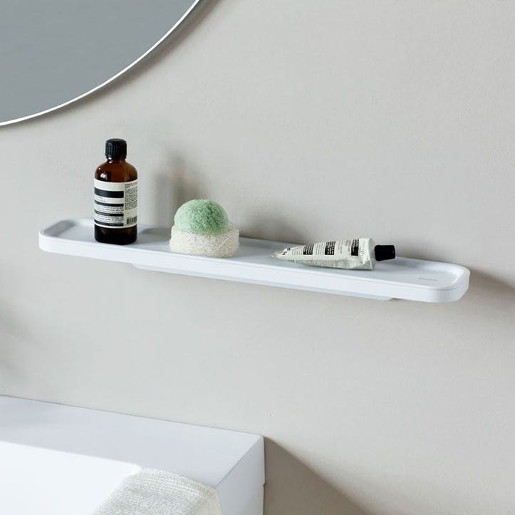 MindSet Bathroom Shelf , Mineral Fresh White