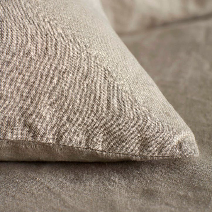 Linen Duvet Cover, Double, Natural