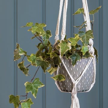 Macrame Hanging Indoor Planter