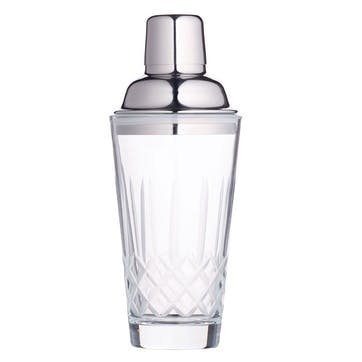 Cut Glass Cocktail Shaker, 350ml