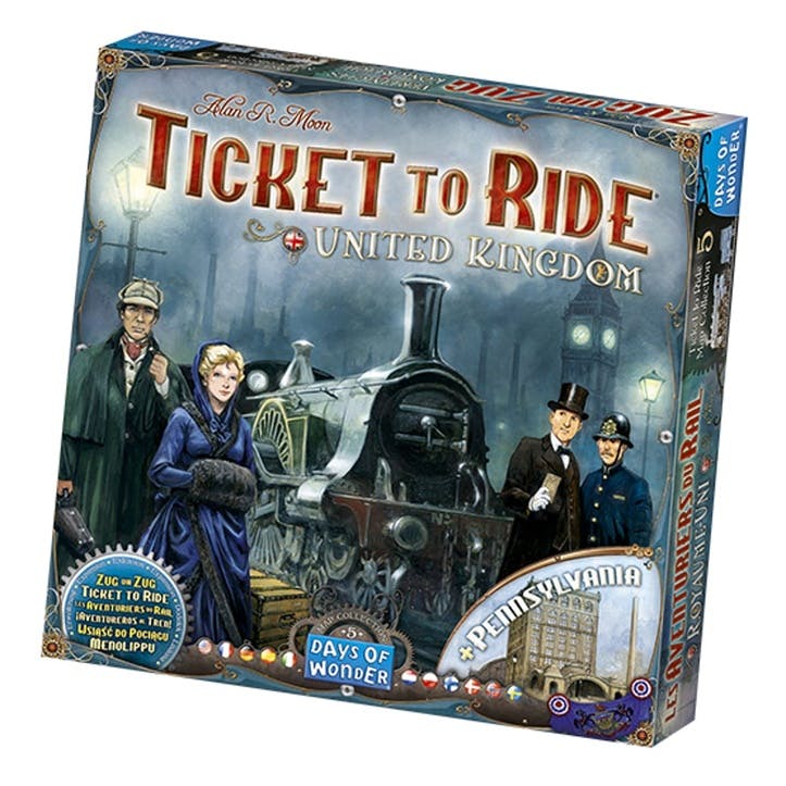 Ticket to Ride United Kingdom Edition Board Game - Extension Pack