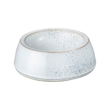 Kiln Pet Bowl, D17 x H6cm, Chalk