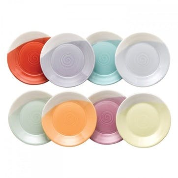 1815 Brights Tapas Plate, Set of 8