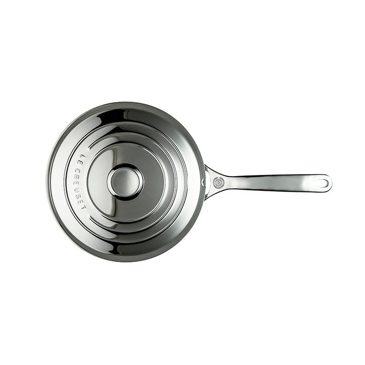 Signature Stainless Steel Saute Pan with Lid - 24cm