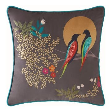 Cushion, 30 x 30cm, Sara Miller London, Birds at Dusk, multi